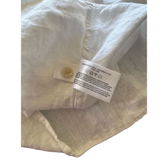 Orvis Woman White Button Down Shirt - Picture 14 of 16